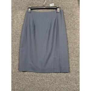 VTG Field Manor Modern Classics 100% Wool Pencil Skirt Womens Size 6 Gray